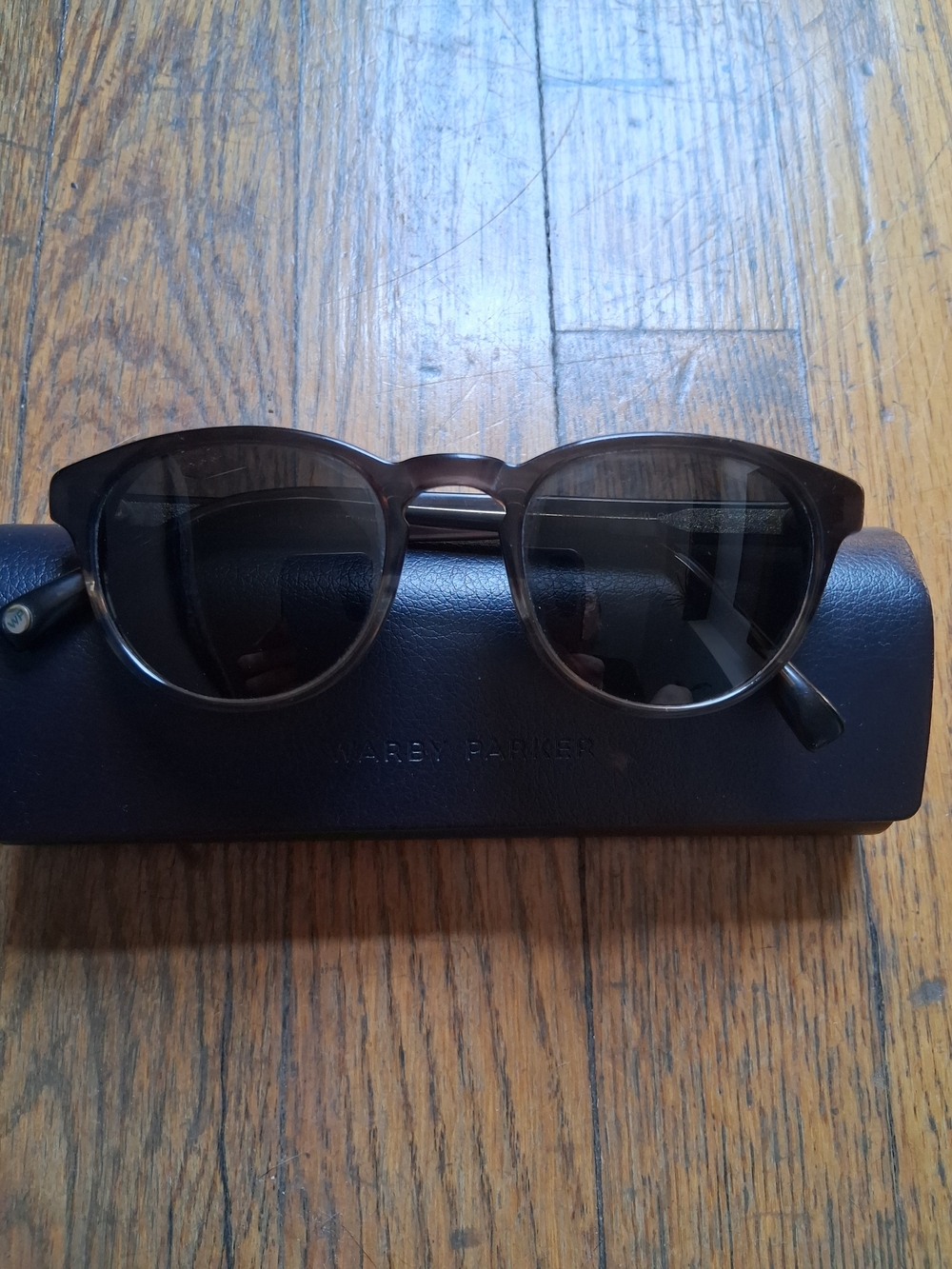 Warby Parker Brown Round Sunglasses